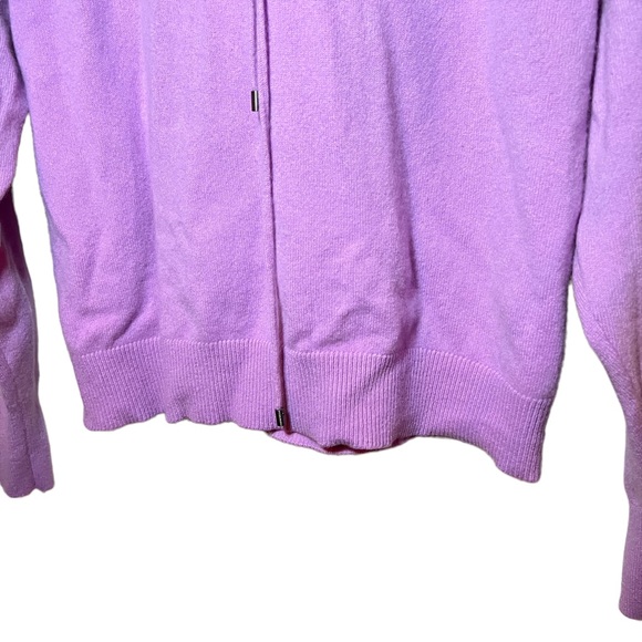 Nordstrom Signature 100% Cashmere Hoodie Sweater - Picture 4 of 9